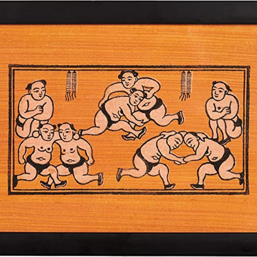 Painting/ woodcut fine art